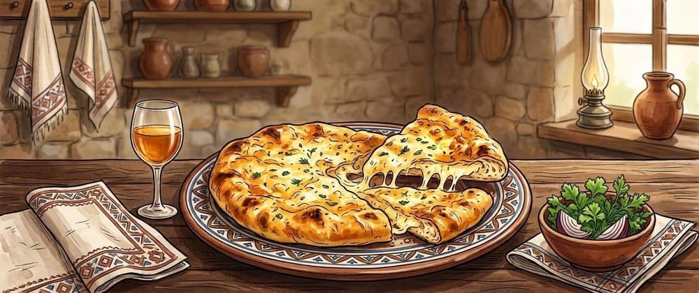 Khachapuri: Georgian Cheese Bread in Pure CSS