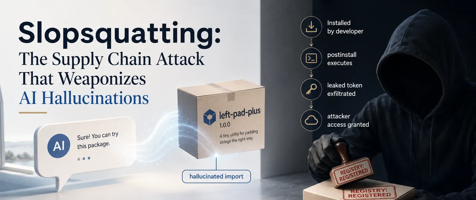 Slopsquatting: The Supply Chain Attack That Weaponizes AI Hallucinations
